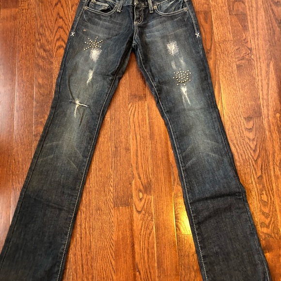 GUESS STUD POCKET JEANS - Picture 6 of 7